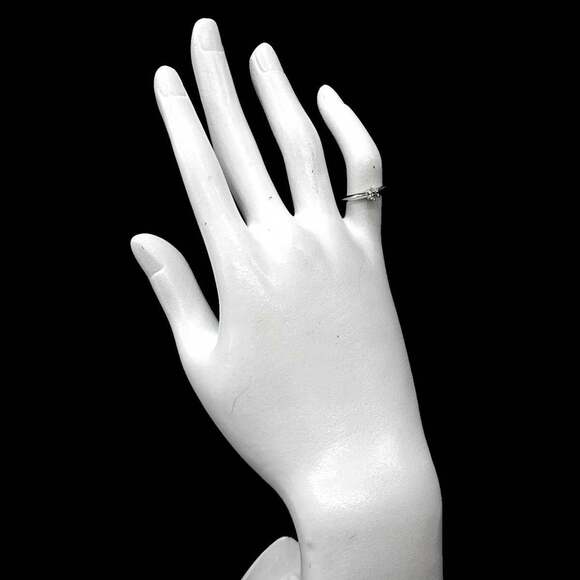 TIFFANY Silver Diamond Ring